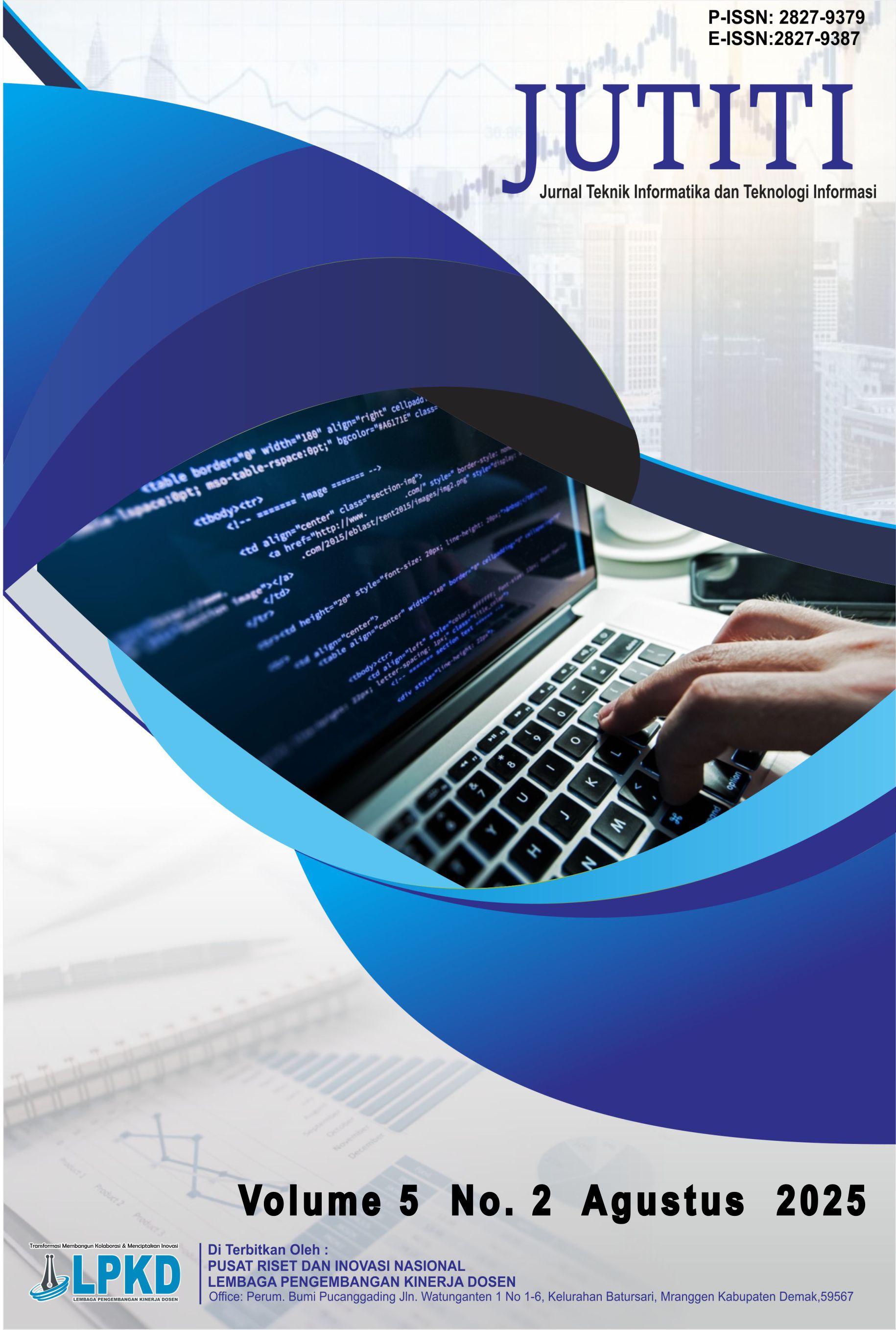 					View Vol. 5 No. 3 (2025): Desember: Jurnal Teknik Informatika dan Teknologi Informasi 
				