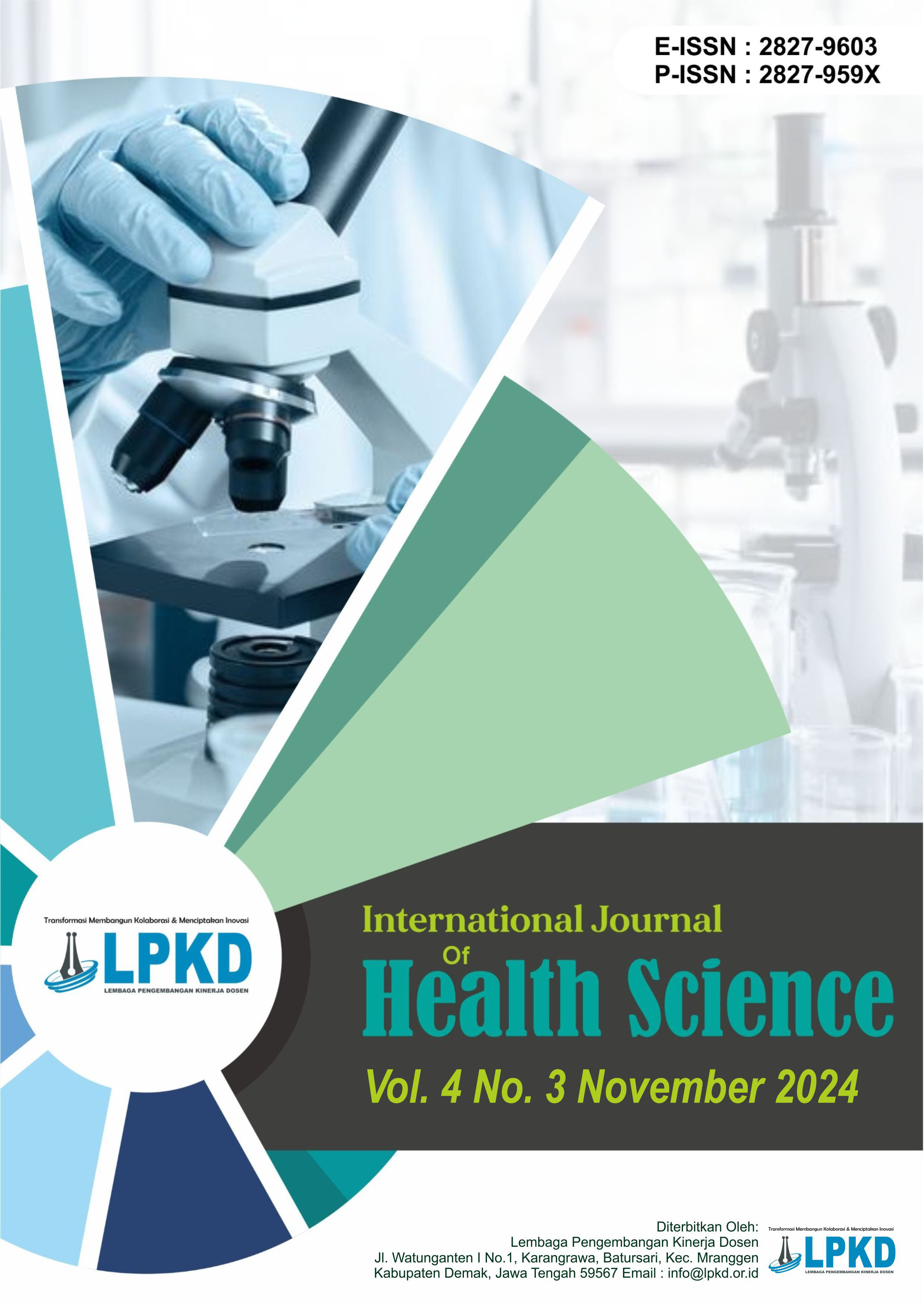 					View Vol. 4 No. 3 (2024): November: International Journal of Health
				